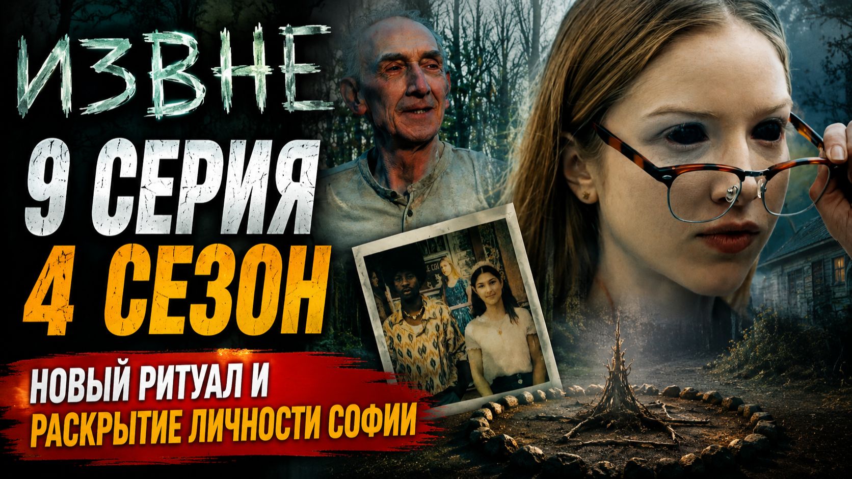 ИЗВНЕ 9 СЕРИЯ РАЗБОР 4 СЕЗОНА | ЛИЧНОСТЬ СОФИИ РАСКРЫТА? ТАБИТА И ДЖЕЙД ПРОВЕДУТ СВОЙ РИТУАЛ? смотреть онлайн