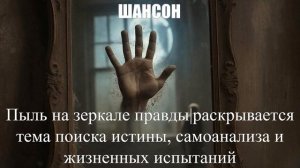 ШАНСОН|Пыль на зеркале правды|ПЕСНИ ПОД ГИТАРУ