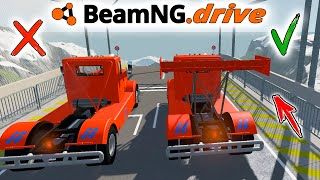Как влияет спойлер на ДАЛЬНОСТЬ ПОЛЕТА тачки - Бименджи Драйв аварии (Beamng Drive). - Krasher (10 смотреть онлайн