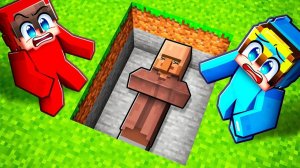САМЫЙ СТРАННЫЙ ЖИТЕЛЬ В MINECRAFT БЫЛ ЗАКОПАН ЗАЖИВО