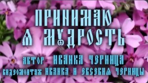 ПРИНИМАЮ Я МУДРОСТЬ   Иванка и Ксения Черницы