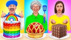 Кулинарный Челлендж_ Я против Бабушки _ Кто Победит в Кулинарной Битве от Mega DO Challenge