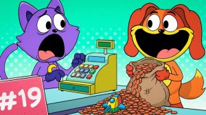 Неофициальная фанатская анимация с участием проекта Sprunki & Smiling Critters (Часть 19)
