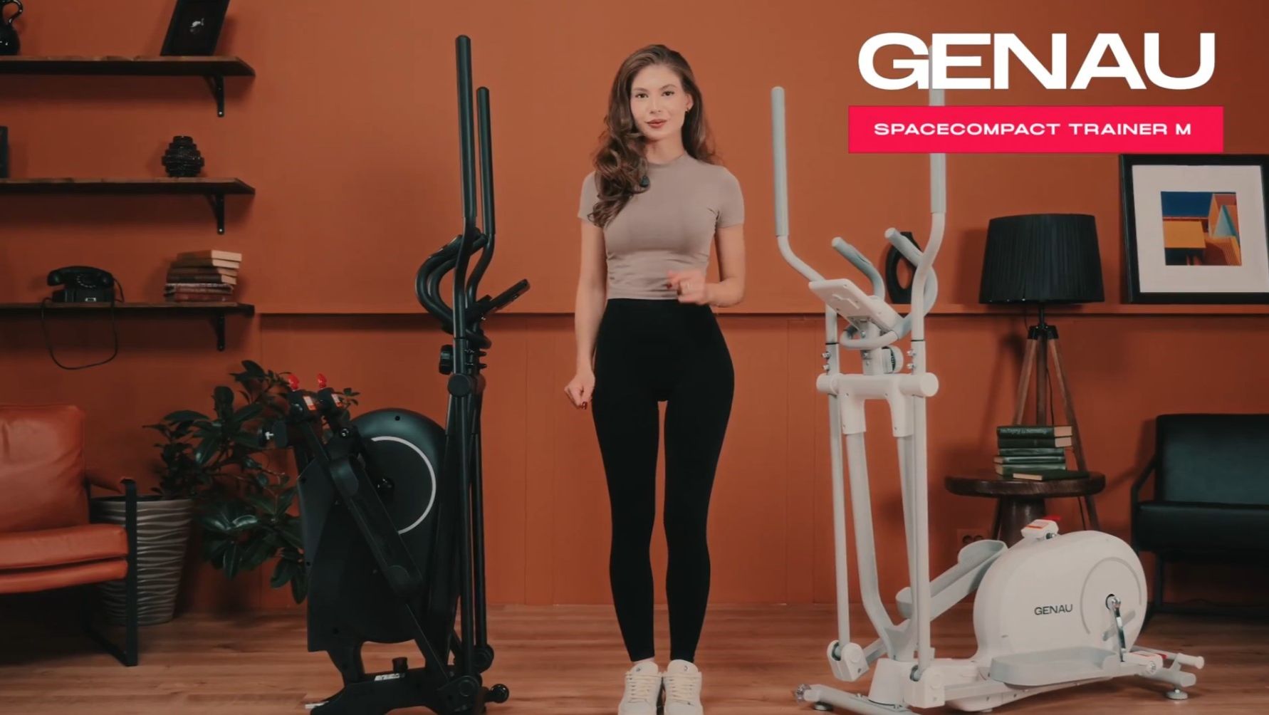 Эллиптический тренажер Genau SpaceCompact Trainer M. Обзор.