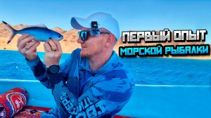 Моя первая морская рыбалка. Рыбалка в Красном море