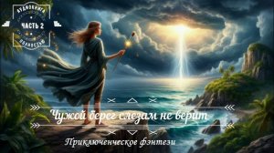 🎧 АУДИОКНИГА ПОЛНОСТЬЮ 🌊 Чужой берег слезам не верит 🏞️ приключенческое фэнтези 💫 ЧАСТЬ  2️⃣