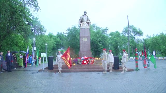 Памятное мероприятие «Эстафета Победы» смотреть онлайн
