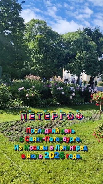 Последний день в Санкт-Петербурге. Из Москвы в Ленинград в июне 2026 года.