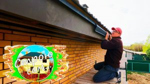 Как закрепить КАПЕЛЬНИК если МЕТАЛЛОЧЕРЕПИЦА уже смонтированна?