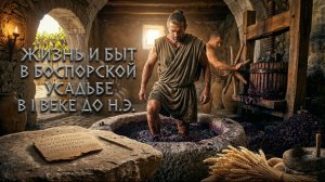 Жизнь и быт в боспорской усадьбе в 1 веке до н.э.