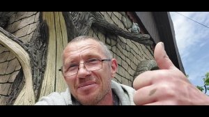 Покраска дерева из АРТ Бетона
