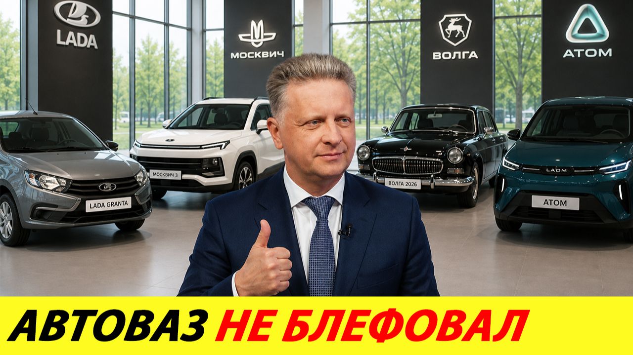 ТАКОГО НИКТО НЕ ОЖИДАЛ. В 2030 ГОДУ РОССИЯНЕ БУДУТ ПОКУПАТЬ ТОЛЬКО НАШИ АВТОМОБИЛИ смотреть онлайн