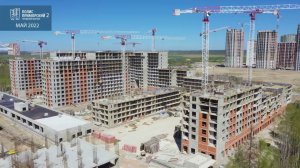 ЖК ПОЛИС ПРИМОРСКИЙ 2 - ДИНАМИКА СТРОИТЕЛЬСТВА. МАЙ 2022г
