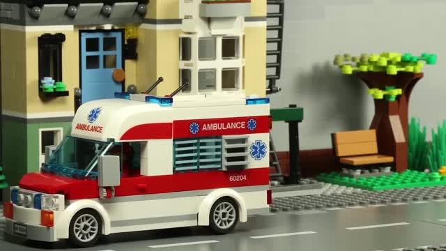 Фейл у воришек ЛЕГО Города! 💸 Ограбление века и зубастая Акула LEGO Мультфильм смотреть онлайн