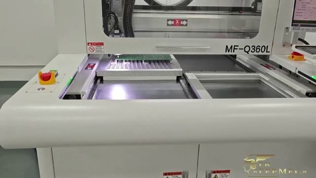 Фрезерный разделитель печатных плат с системой технического зрения MF360L смотреть онлайн