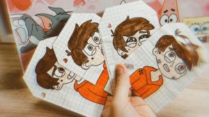 Звёздочка Баттерфляй💫 бумажные сюрпризы, распаковочка🌻🌼БумажныеКуколки🎀