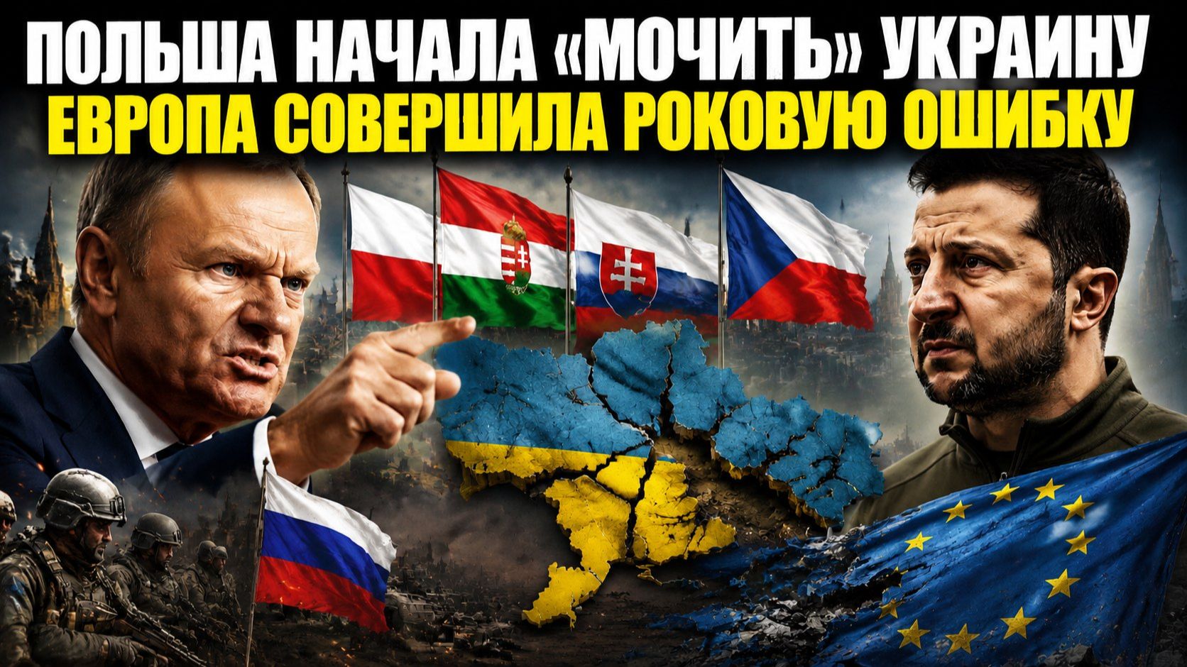 Украина в шоке – Польша стала её врагом! ЕС просчитался – они не поняли русский народ! смотреть онлайн