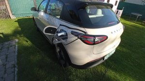 Geely EX2. Медленная однофазная домашняя зарядка на 3,5 квт 16А и запас батареи летом. Подробно  :)