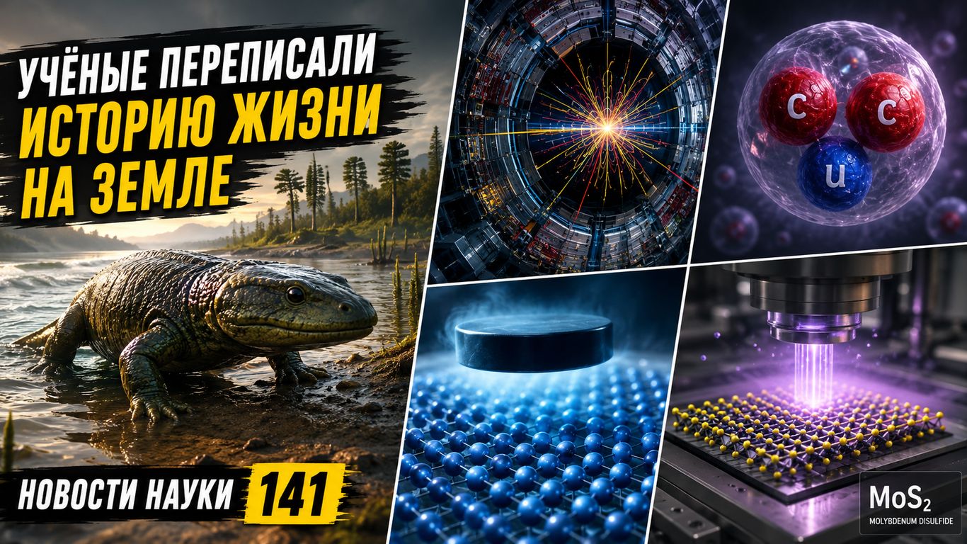 Учёные переписали историю жизни на Земле | И другие "Новости науки" выпуск 141