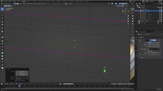 BLENDER Creating the Dune Ornithopter 18_Modeling section_Adding details to the body part 1 смотреть онлайн
