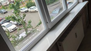 Реально аккуратная замена подоконника на окне