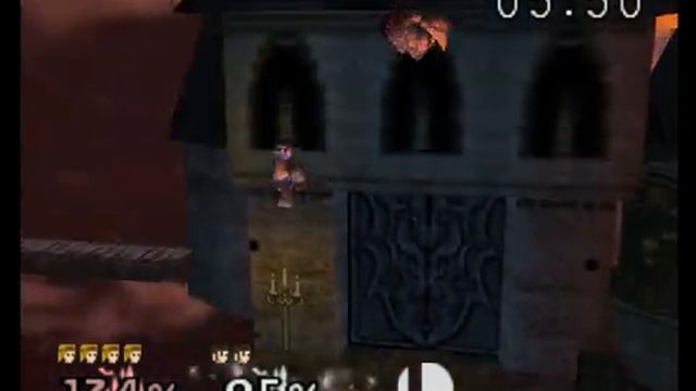 Simon & Richter in Smash Remix 1.5.2 N64 Gameplay on Super Smash Bros Hack смотреть онлайн