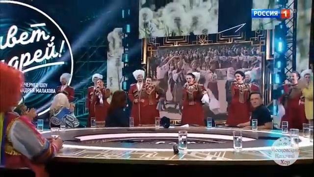 Песня _Ой, при лужку_ на передаче Привет, Андрей! (360p)