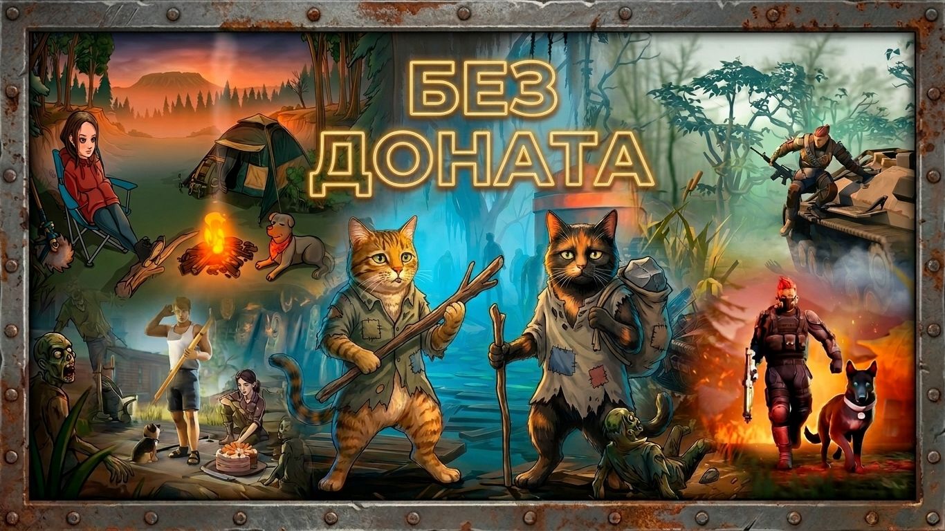 РАЗВЕДКА БЕЗ ДОНАТА | РАЗВИВАЕМ ПОСЕЛЕНИЕ  | РЕЙДЫ & ОБЩЕНИЕ | Last Day On Earth