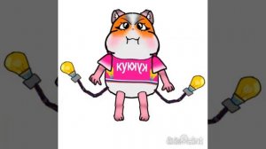 Хомяк Куки читает рэп