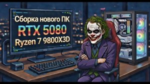 Сборка нового ПК на RTX 5080 & Ryzen 7 9800X3D 🎮