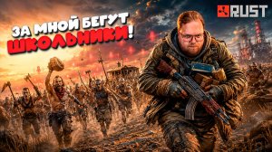 T2x2 ПРОТИВ ОРАВЫ ТОКСИЧНЫХ ШКОЛЬНИКОВ В RUST! 🎯 ОНИ УСТРОИЛИ НА НЕГО ОХОТУ!
