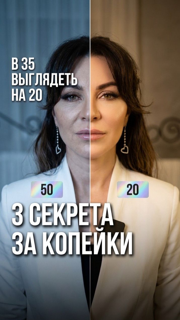 Как в 35 выглядеть на 20: 3 секрета молодости кожи 💫