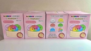 ☁️СДЕЛАЙ САМ ИЗ БУМАГИ☁️ РАДУЖНЫЕ 🌈 СЮРПРИЗ-ПЕЛЬМЕНИ 🥟 БУМАЖНЫЕ СКВИШИ В КОРОБКЕ-СЮРПРИЗЕ АСМР ✨