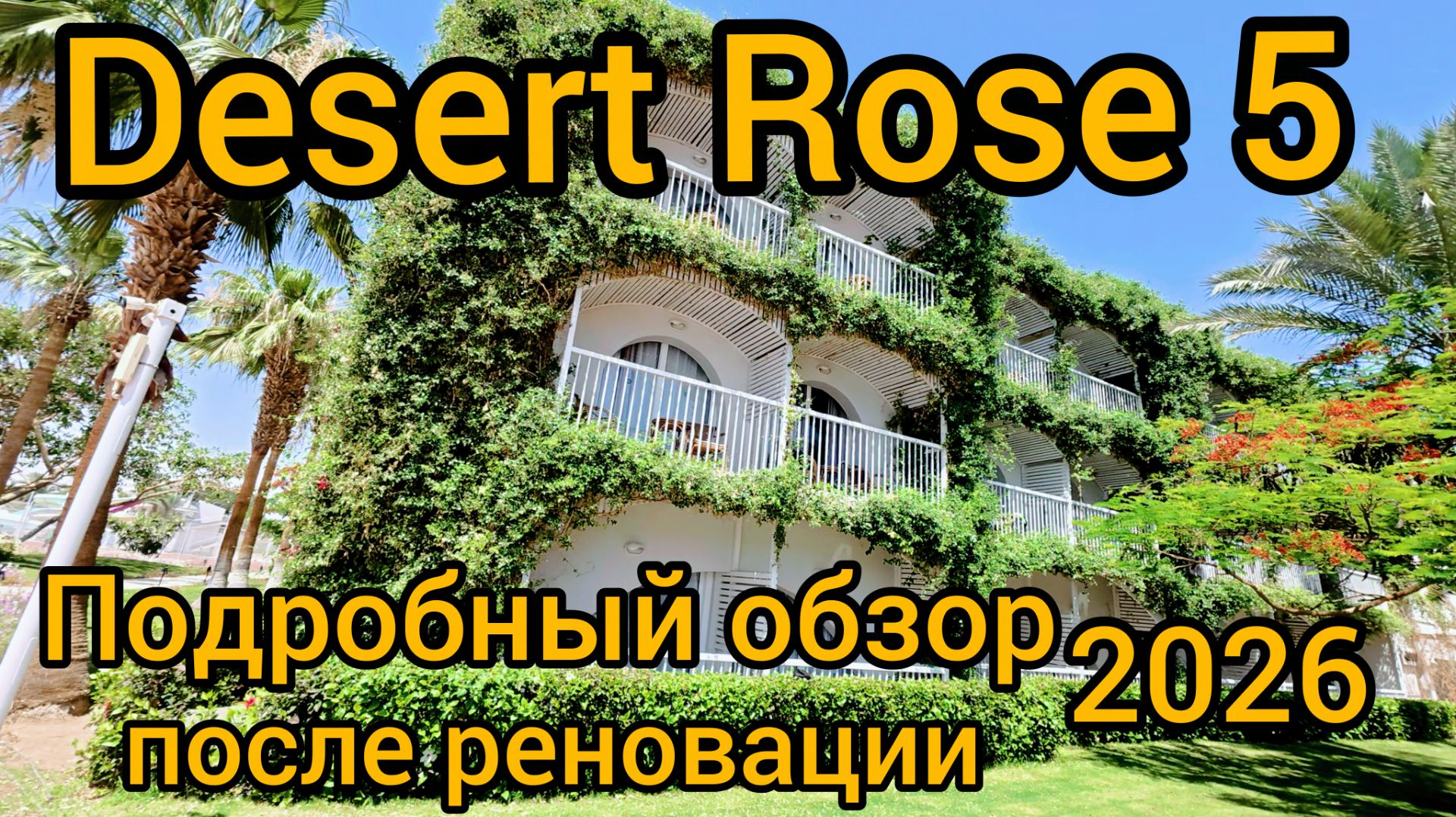 DESERT ROSE RESORT 5 ПОДРОБНЫЙ ОБЗОР ОТЕЛЯ 2026 Хургада смотреть онлайн