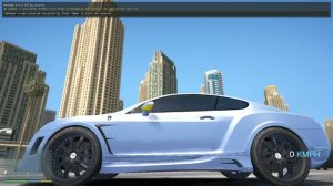 Bentley Platinum Motorsports Continental GT 388км в час 1350лс самая быстрая понторезка бегемот гта5