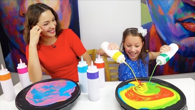 Блинный Челлендж на 8 Марта Что Устроила Вика Pancake Art Challenge / Вики Шоу смотреть онлайн