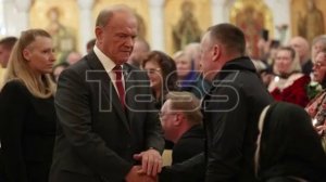 Прощание с артистом РСФСР Михаилом Ножкиным в Москве