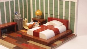 LEGO Vintage-Style Bedroom MOC