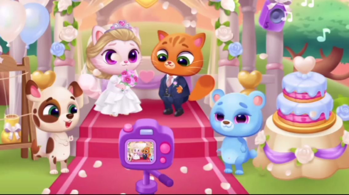 Обучалки-приключалки. Bubbu & Mimmi World. №2. Новое обновление со свадьбой.
