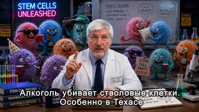 Алкоголь и стволовые клетки