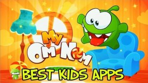 My Om Nom Мой Ам Ням Новое детское приложение Играем с Ам Няшкой девочкой Андройд игры