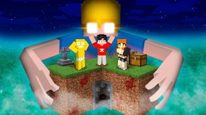 МЫ ЗАСТРЯЛИ НА СТРАШНОМ ОСТРОВЕ НА 7 ДНЕЙ В MINECRAFT