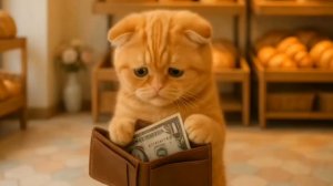 Рыжий котик из нейросети очень добрый