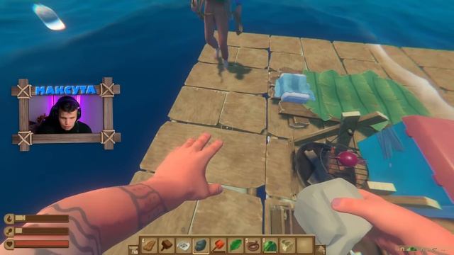 СТРОИМ ПЛОТ С НУЛЯ | RAFT ВЫЖИВАНИЕ смотреть онлайн