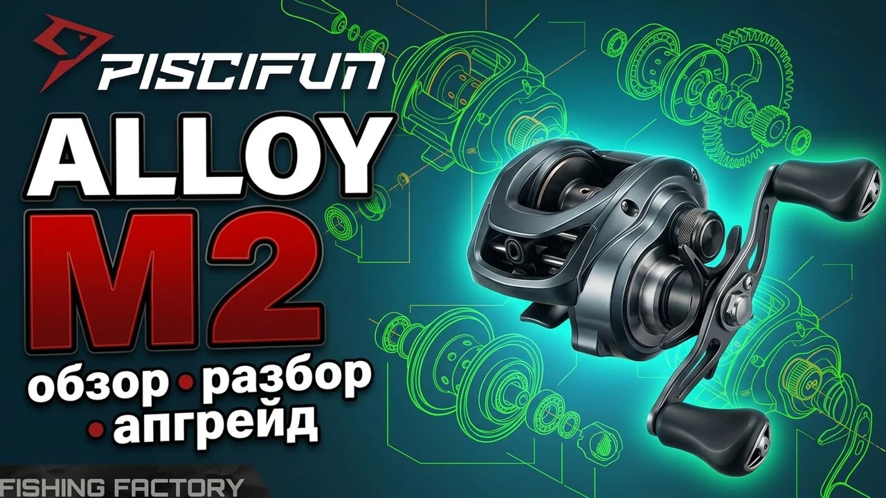 Piscifun Alloy M2/Обзор/Разбор/Апгрейд/Новинка 2026 смотреть онлайн