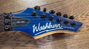 Электрогитара Wаshburn WG580 - My Father's Son ( Joe Cocker )