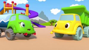 Игрушки-синий трактор-мультик