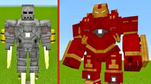 НОВЫЙ МОД ЖЕЛЕЗНЫЙ ЧЕЛОВЕК В МАЙНКРАФТ Халкбастер Iron Man Minecraft