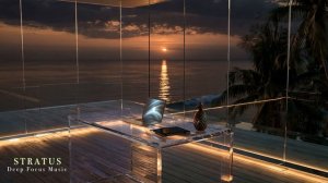 Deep Work Music ｜ Sunset Office Focus Flow for Coding & Productivity