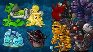 Зомби против растений Plants vs Zombies ПвЗ Растения против Зомби PvZ Fusion Битва прохождение топ